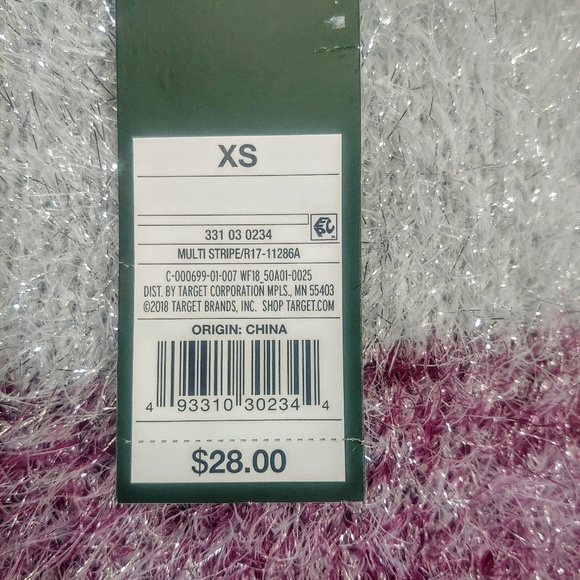 Wild Fable Women Long Sleeve Fuzzy Tinsel Sweater - Picture 5 of 5